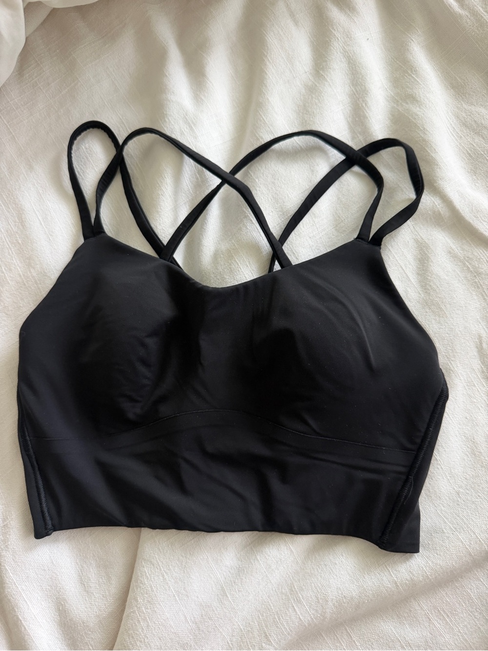 Lululemon sports bra black